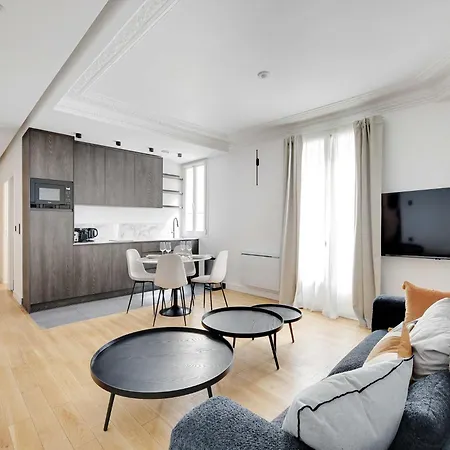 Charming - 2br 5p - Sacre-coeur Montmartre 아파트 *
